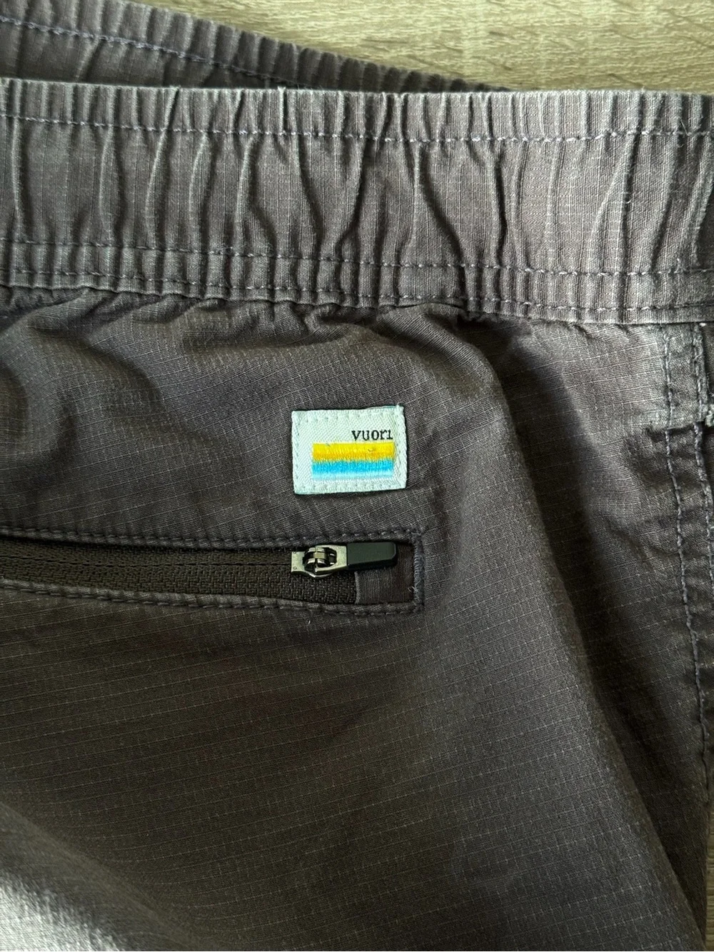 Vuori Ripstop Climber Pants Men’s XL Charcoal Elastic Drawstring Casual Jogger